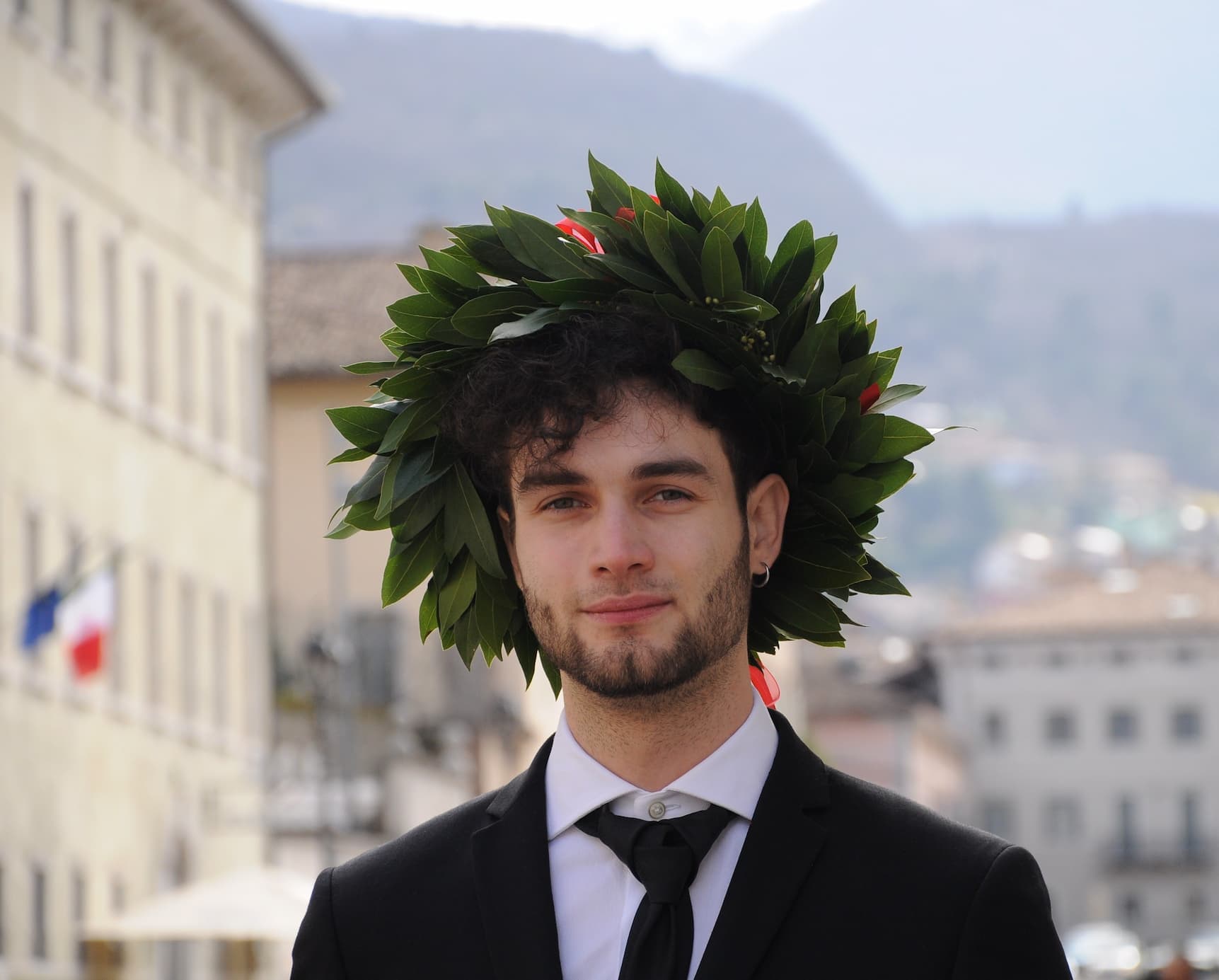 Riccardo Carretta on graduation day